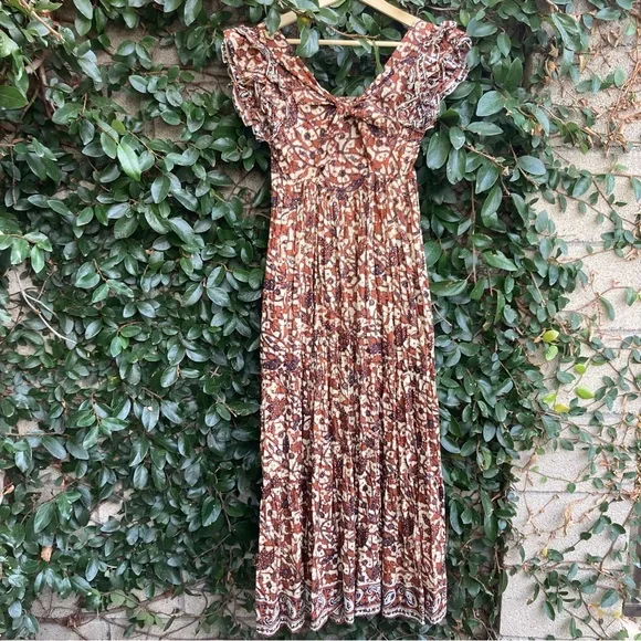 Love the Label x Anthropologie Mirabelle Floral Boho Dress - Picture 4 of 14